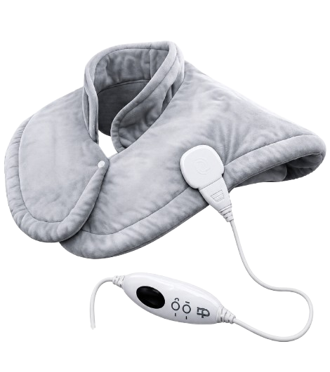 Almohadilla eléctrica cervical Sanitec con mando