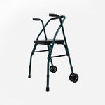 Andador Plegable Sanitec – Con Asiento, Estructura Ligera y Regulable