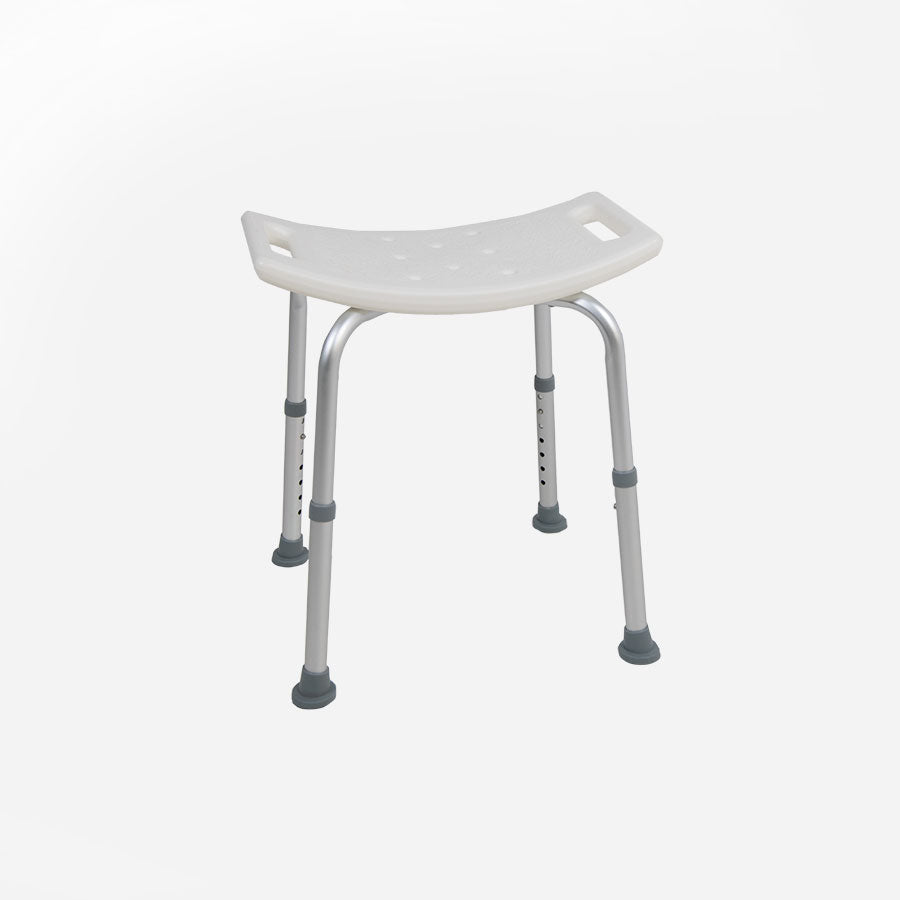 Banqueta de Ducha Sanitec – Altura Regulable, Compacta y Antideslizante