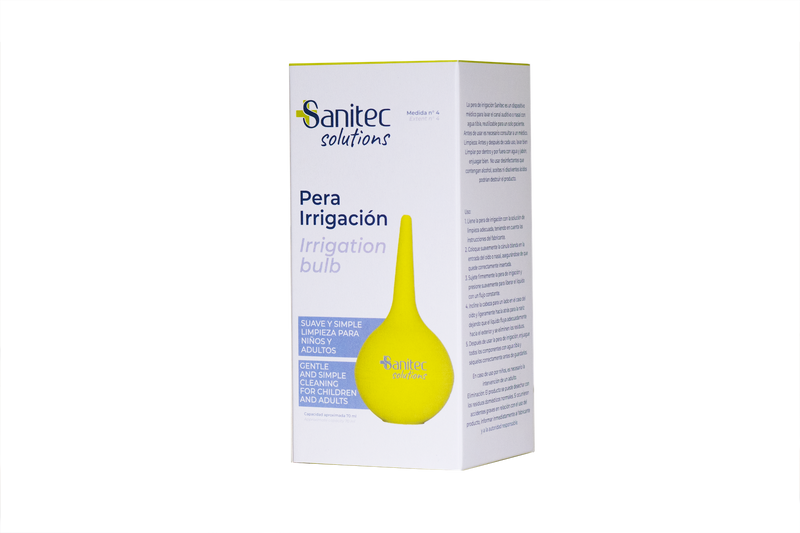 Pera de irrigación Nº4 Sanitec