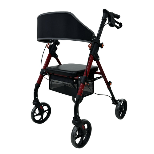Rollator anatómico Sanitec ST8/5 azul y granate