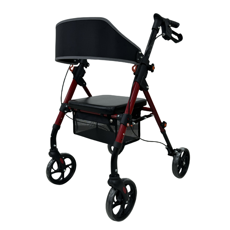 Rollator anatómico Sanitec ST8/5 azul y granate
