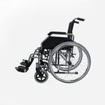 Silla de ruedas Sanitec ST2 acero plegada