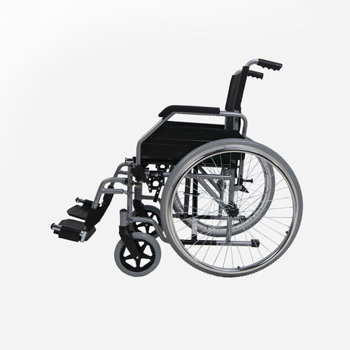 Silla de ruedas Sanitec ST2 acero plegada