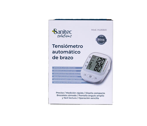 Caja del tensiómetro automático de brazo Sanitec