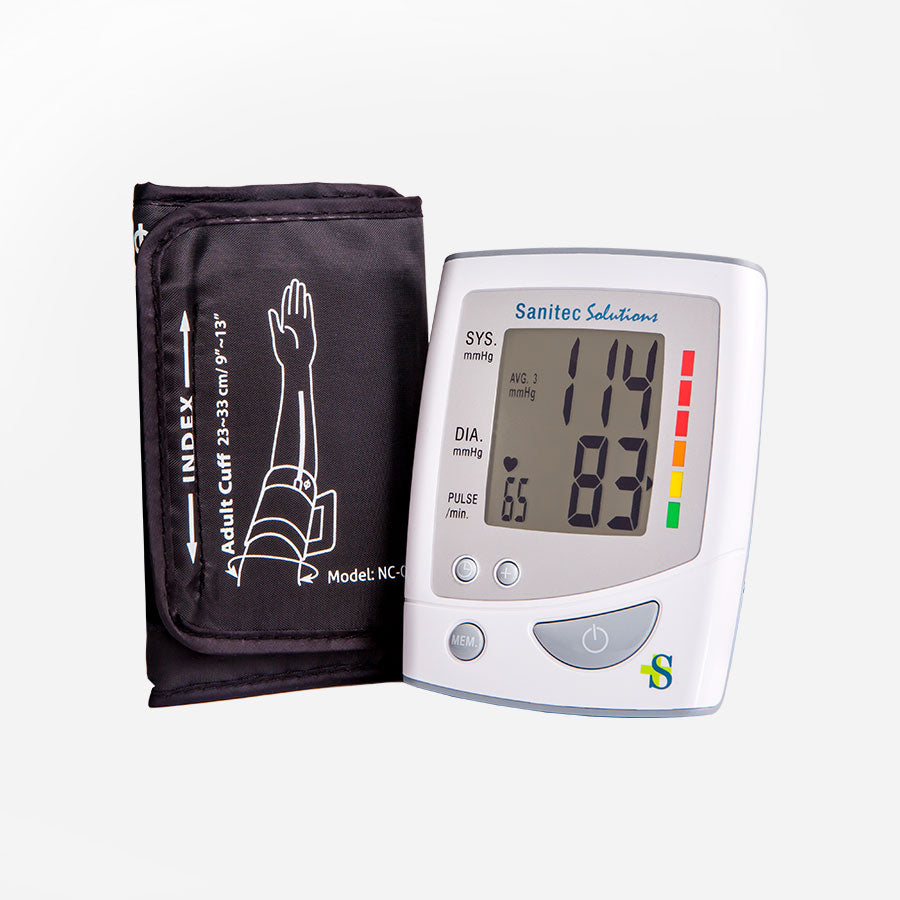 Tensiómetro de Brazo Sanitec – Digital Automático con Pantalla Grande